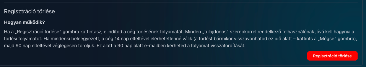 törlés