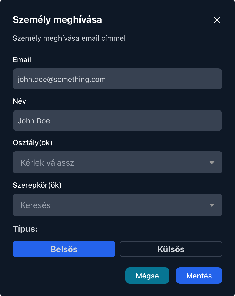 meghívás