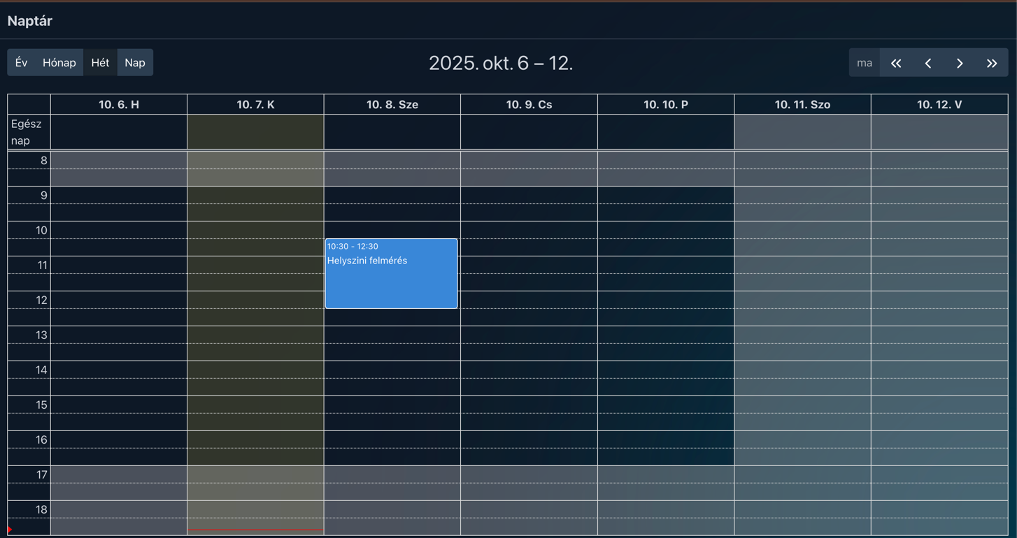 naptár